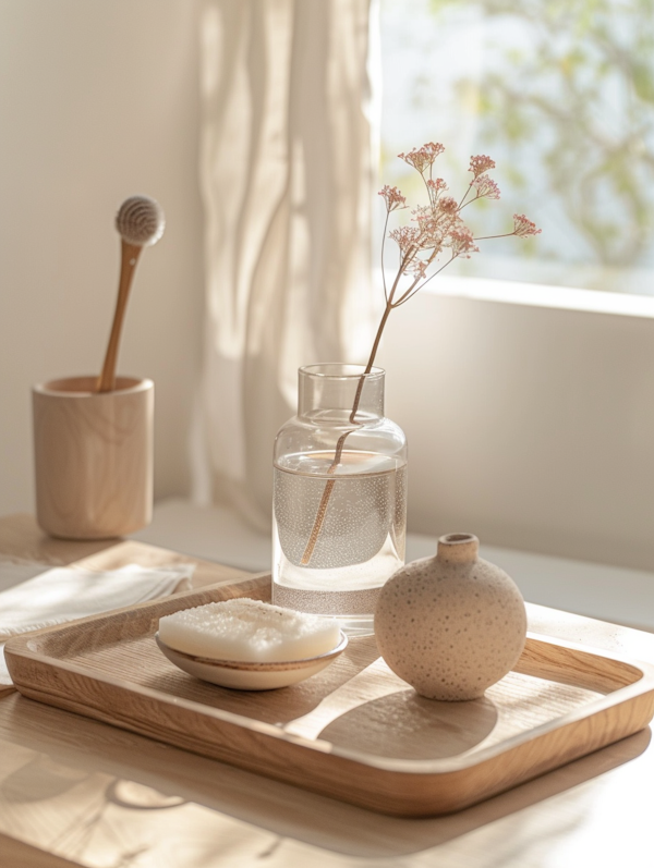 Serene Spa Amenities Still-Life