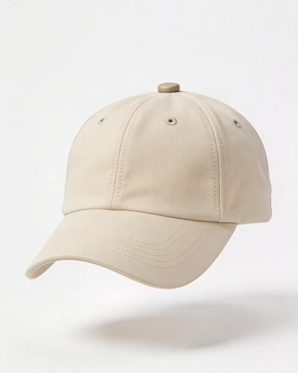 Beige Baseball Cap