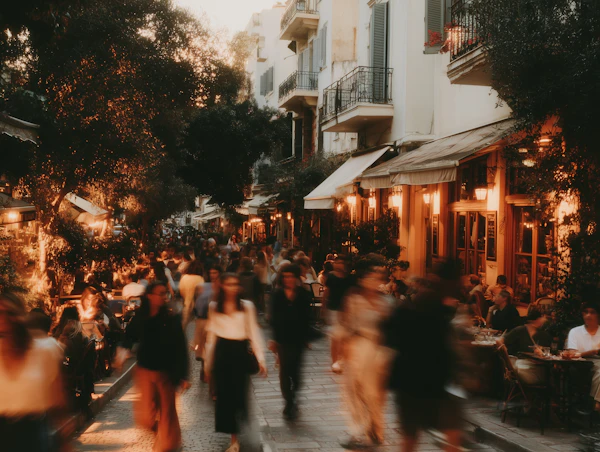 Evening Urban Stroll