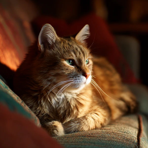 Orange Cat Portrait