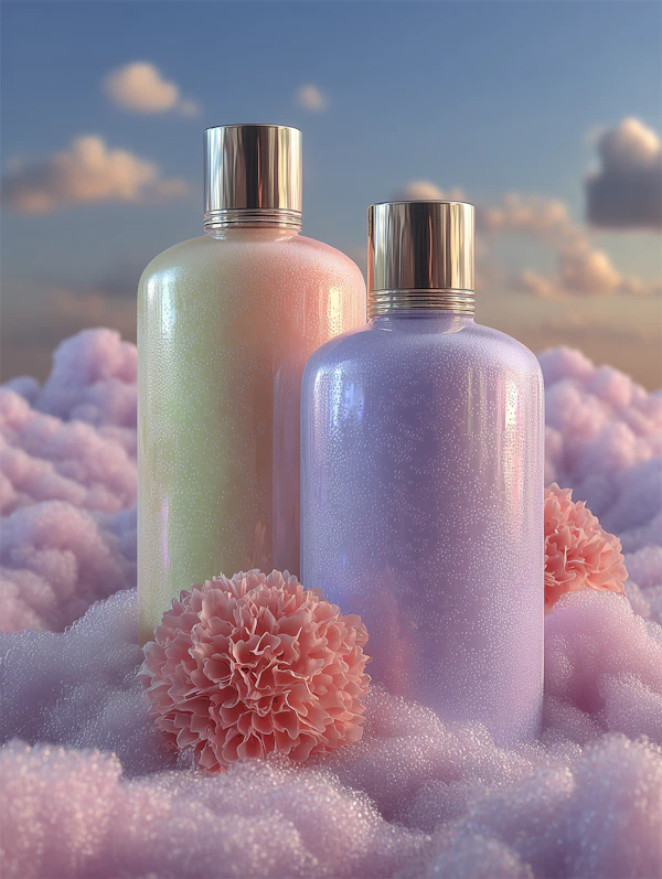 Dreamy Pastel Bottles