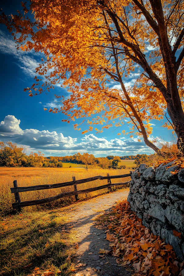 Serene Autumn Landscape