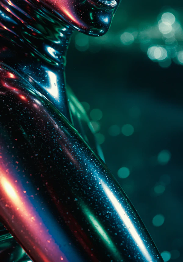 Futuristic Chromatic Scene