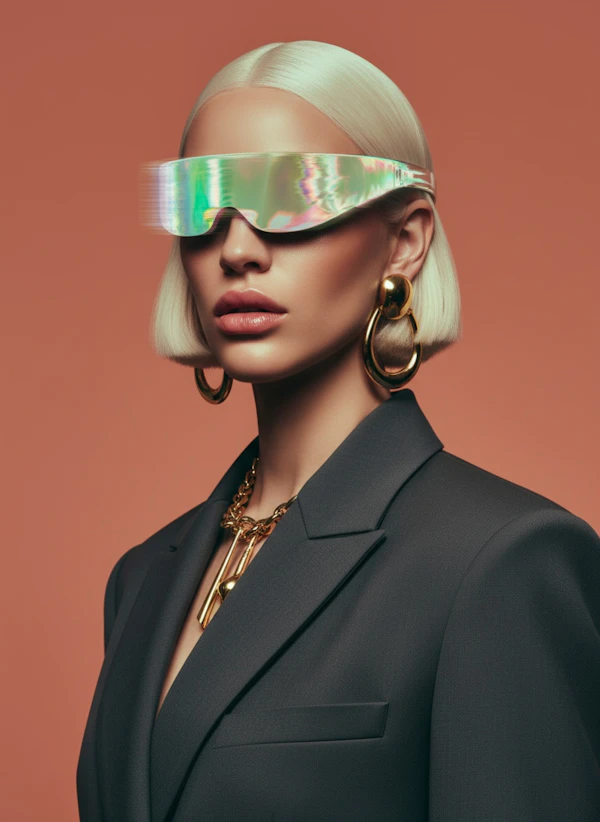 Futuristic Fashion Portrait