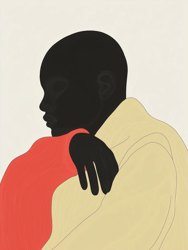 Stylized Profile Illustration