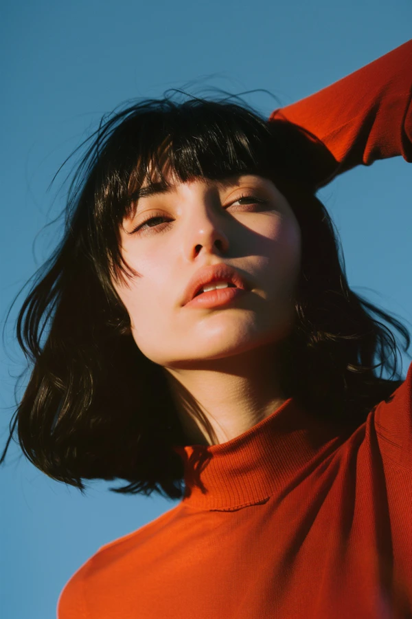 Portrait Of Young Woman