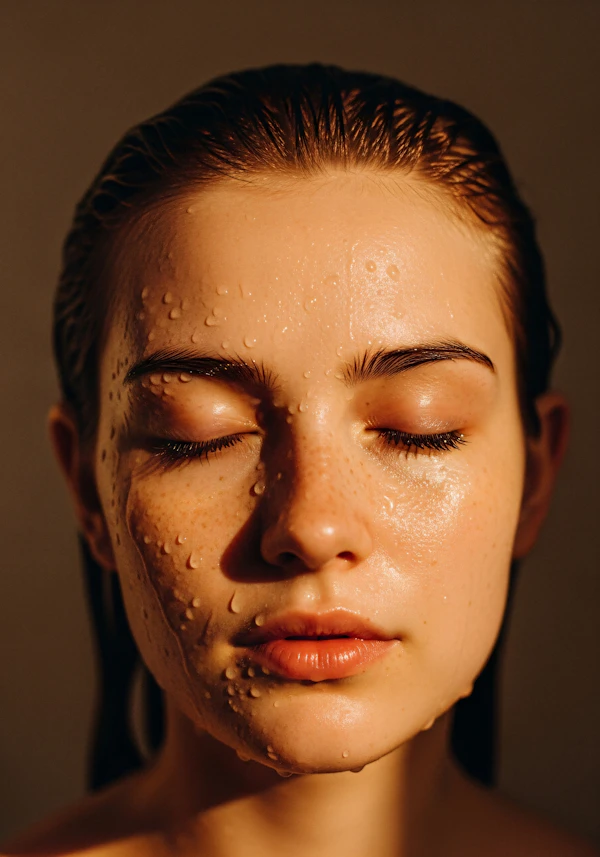 Serene Water Portrait
