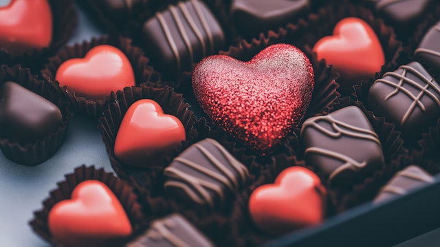 Heart-Shaped Chocolates