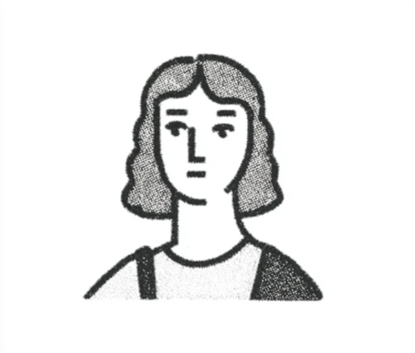 Vintage Portrait Drawing