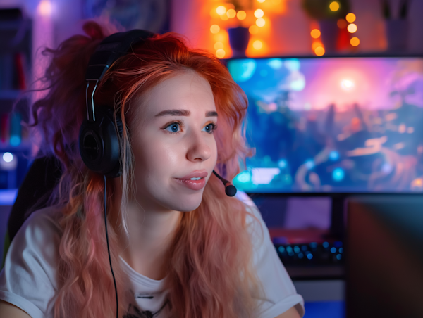 Gamer Girl Streaming Online