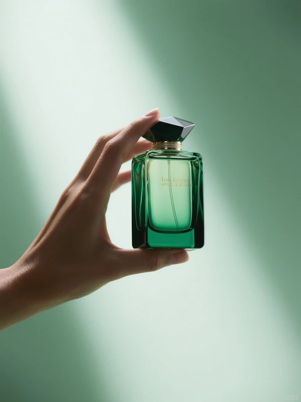 Elegant Perfume Display