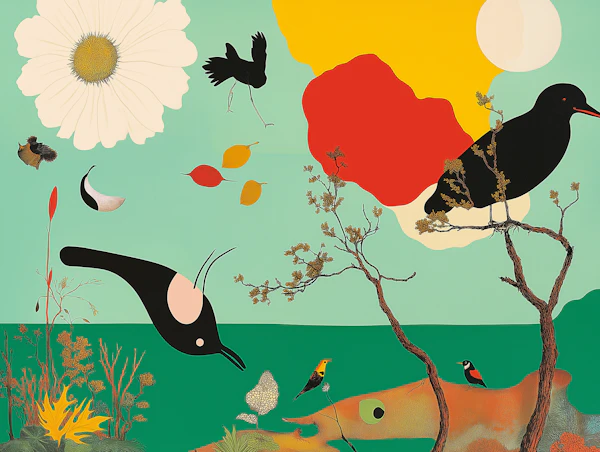 Whimsical Nature Scene