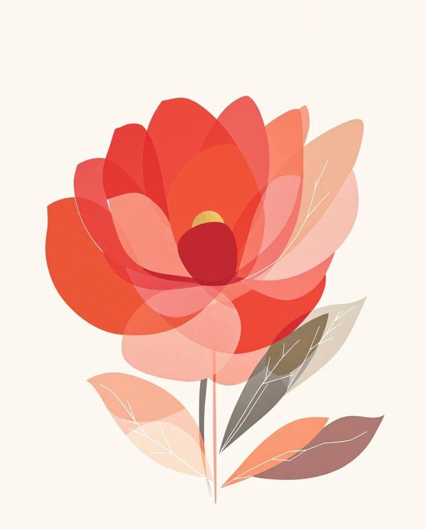 Elegant Floral Illustration