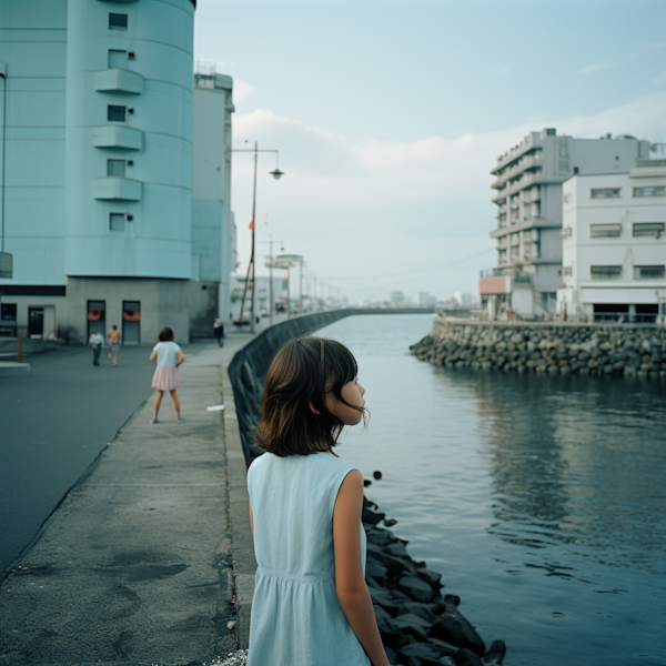 Contemplative Waterfront Serenity