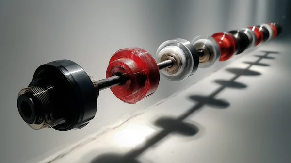 Mechanical Assembly Close-Up