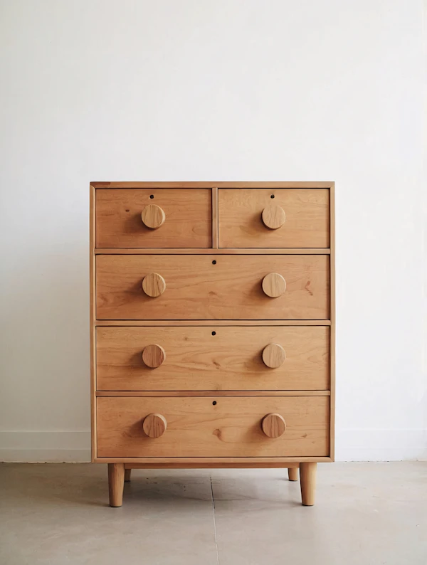 Minimalist Wooden Dresser