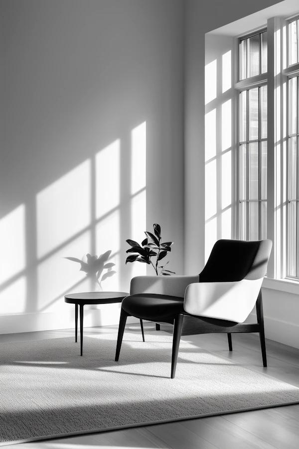 Minimalist Interior Scene