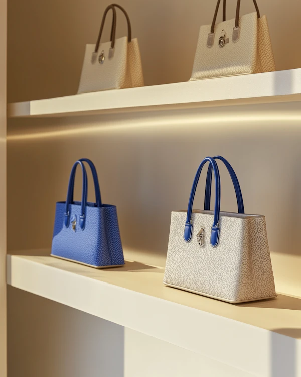 Luxurious Handbag Display
