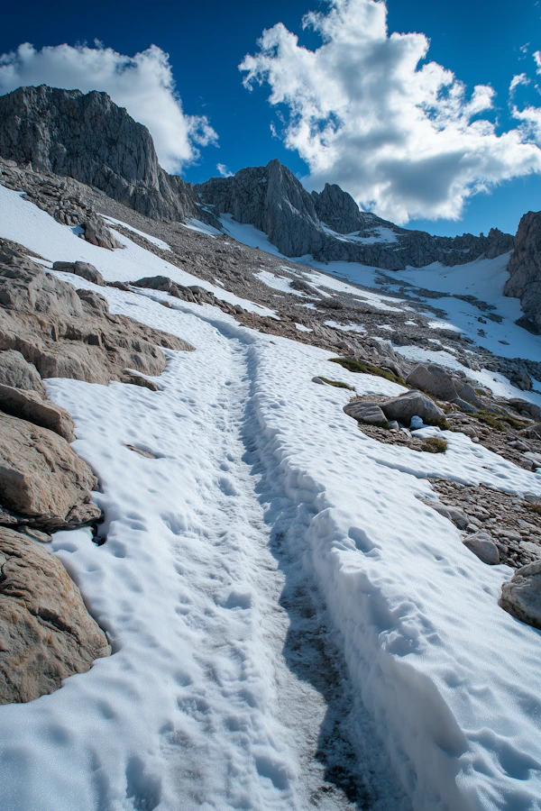 Rugged Mountain Landscape