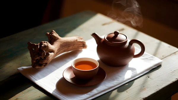 Rustic Tea Setting