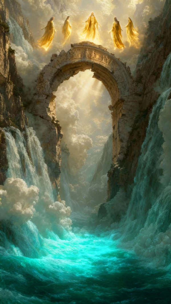 Ethereal Archway Scene