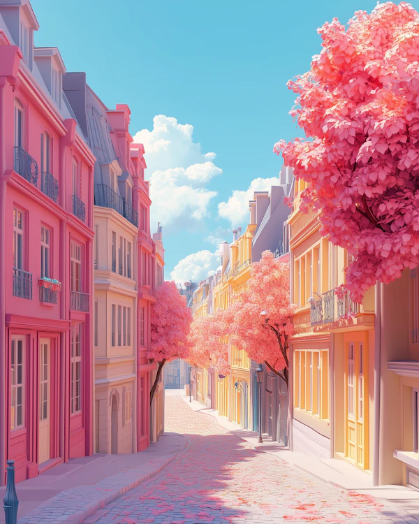 Charming Street Scene