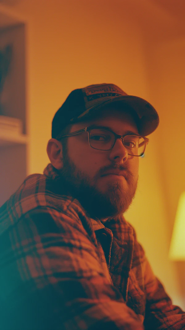 Contemplative Casual Portrait
