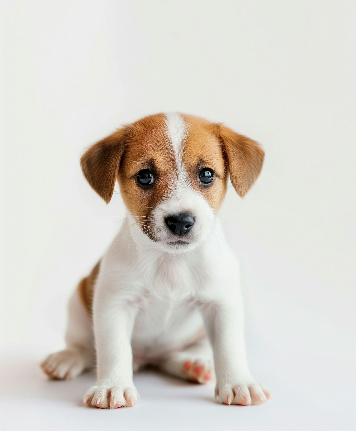 Attentive Jack Russell Terrier Puppy