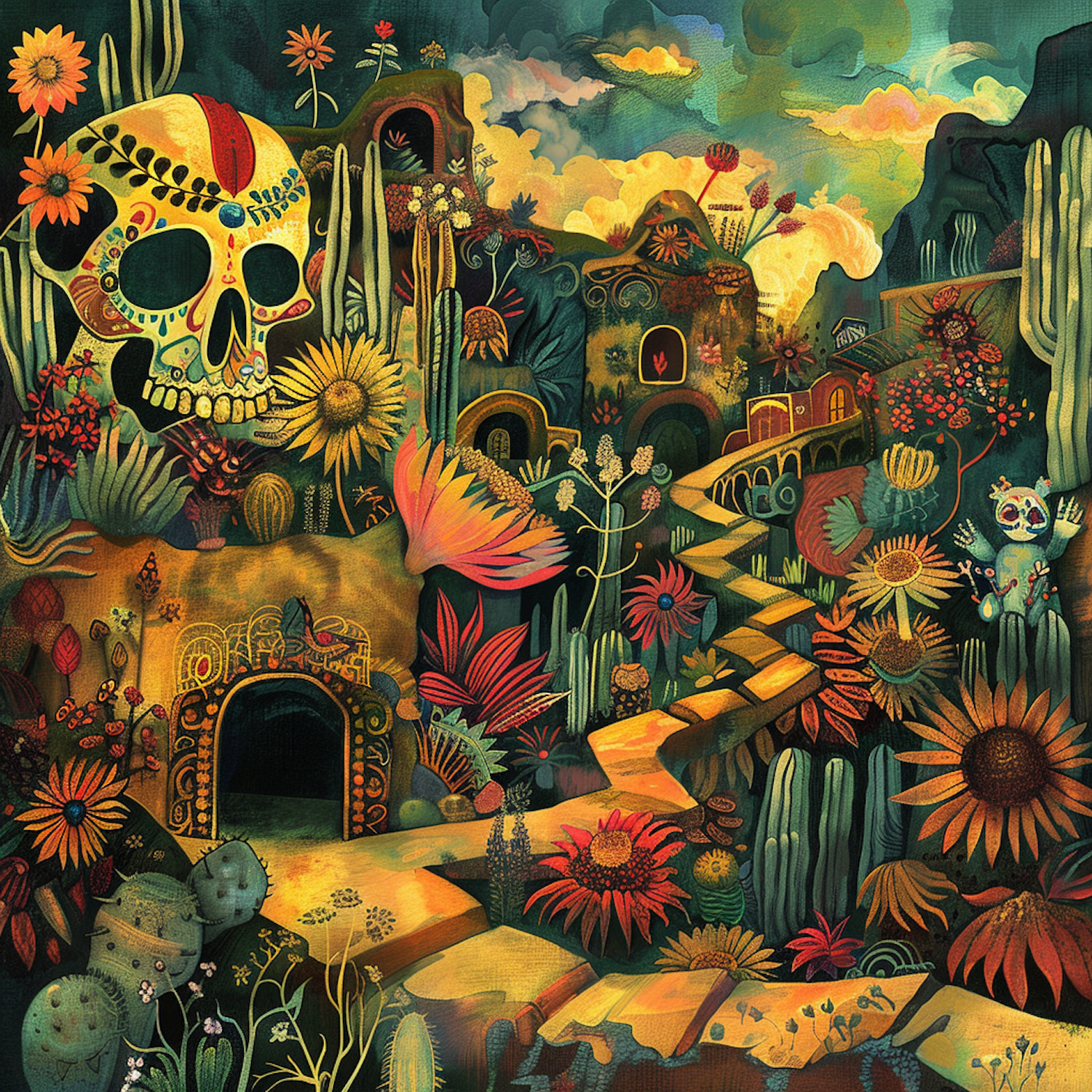 Day of the Dead Illustration