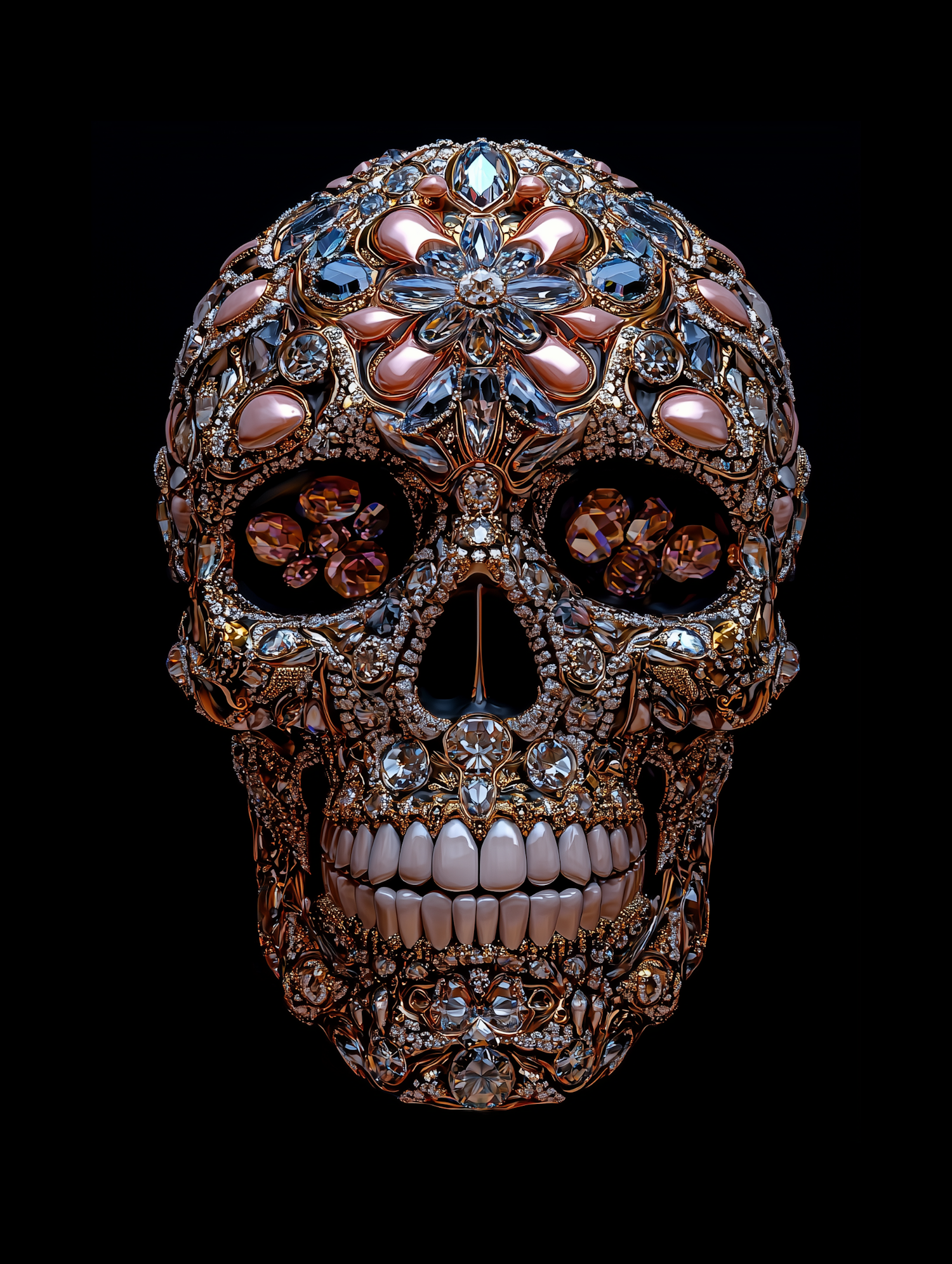 Jeweled Skull