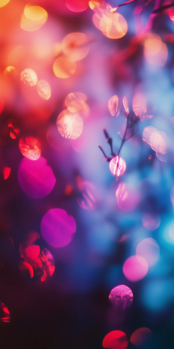 Abstract Bokeh Lights