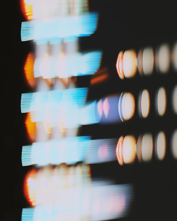 Abstract Light Streaks