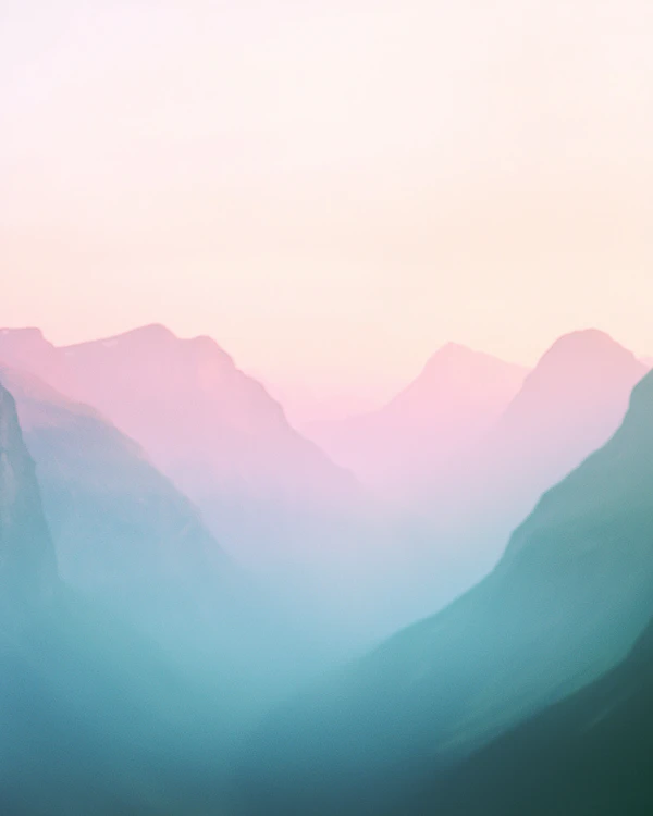Dreamy Mountain Landscape