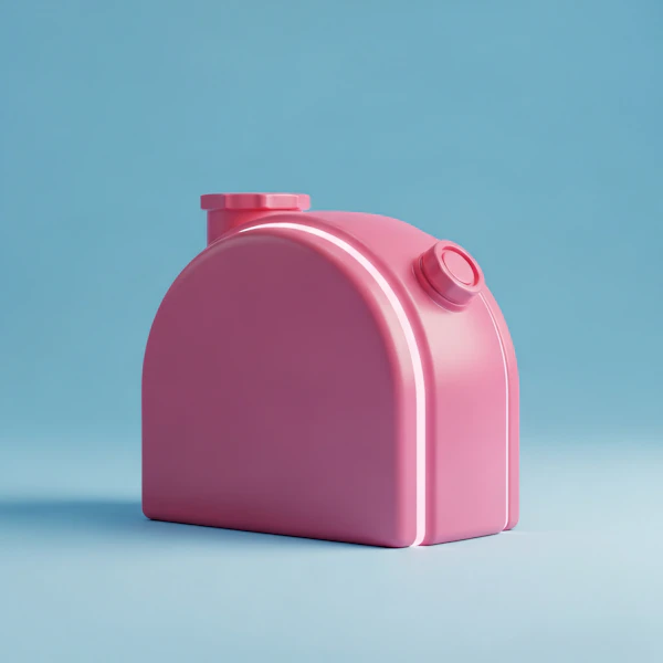 Minimalist Pink Container