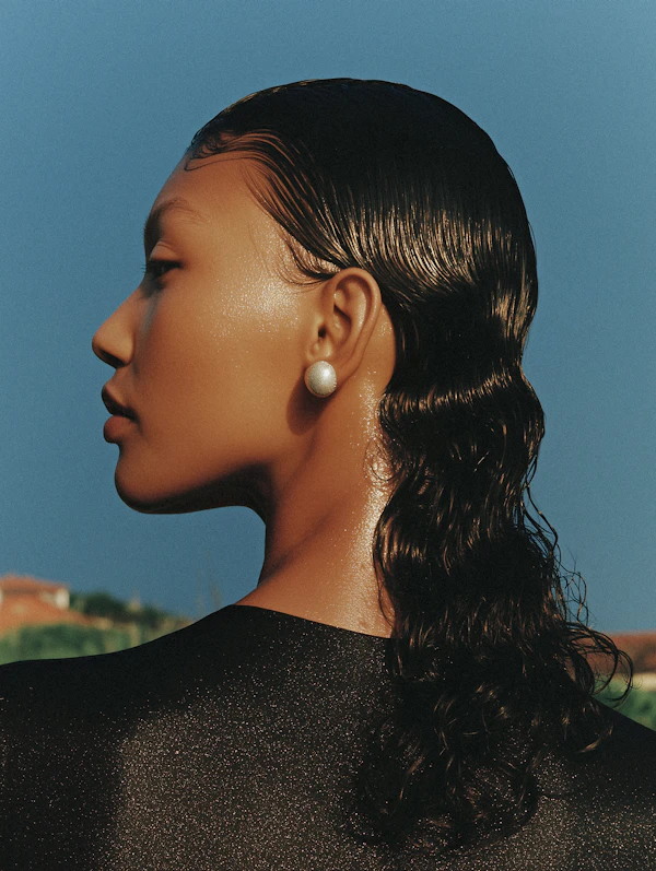Elegant Profile Portrait