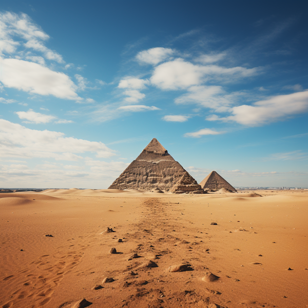 Timeless Grandeur of the Egyptian Pyramids