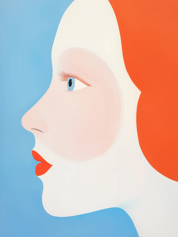 Bold Profile Illustration