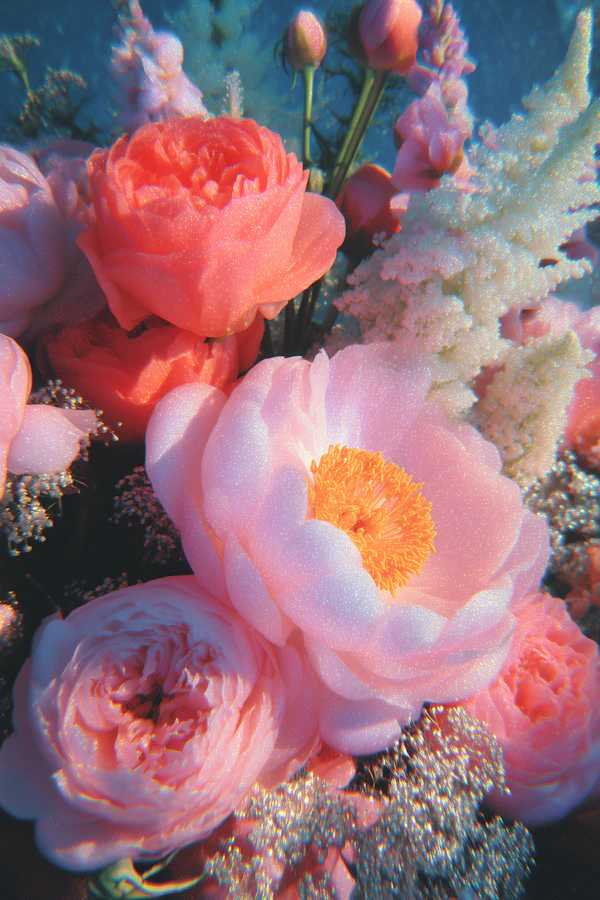 Vibrant Peony Bouquet