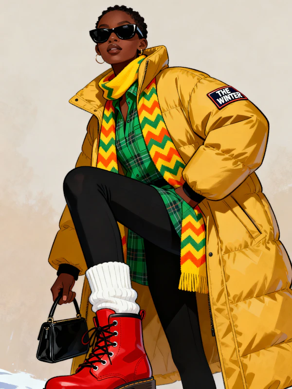 Bold Winter Fashion