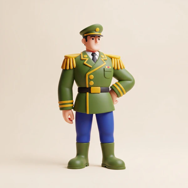 Stylized Officer Art