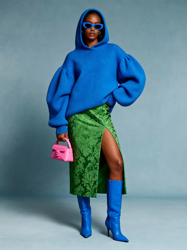 Vibrant Fashion Statement