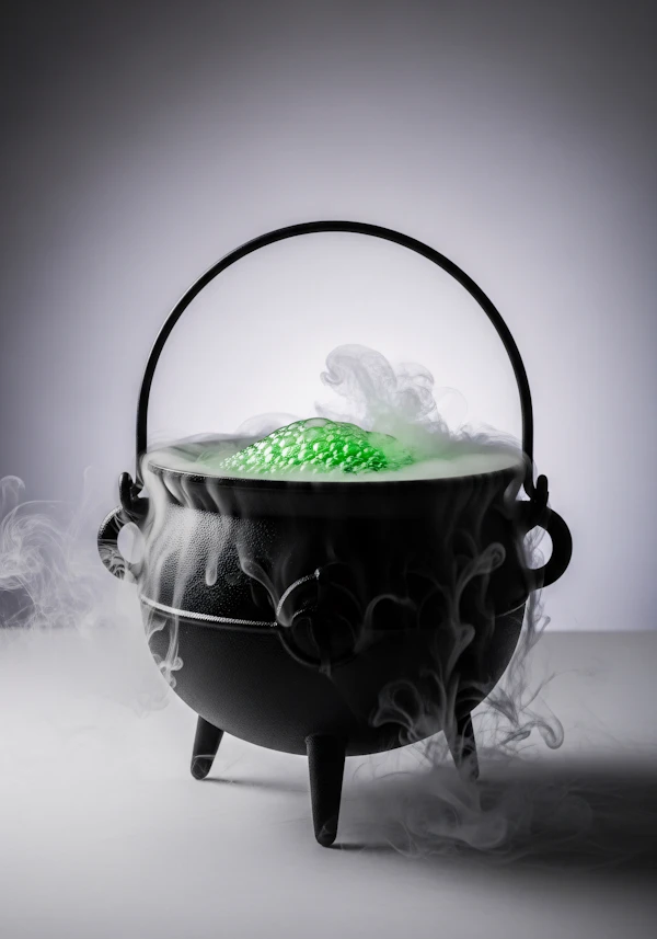 Mystical Bubbling Cauldron