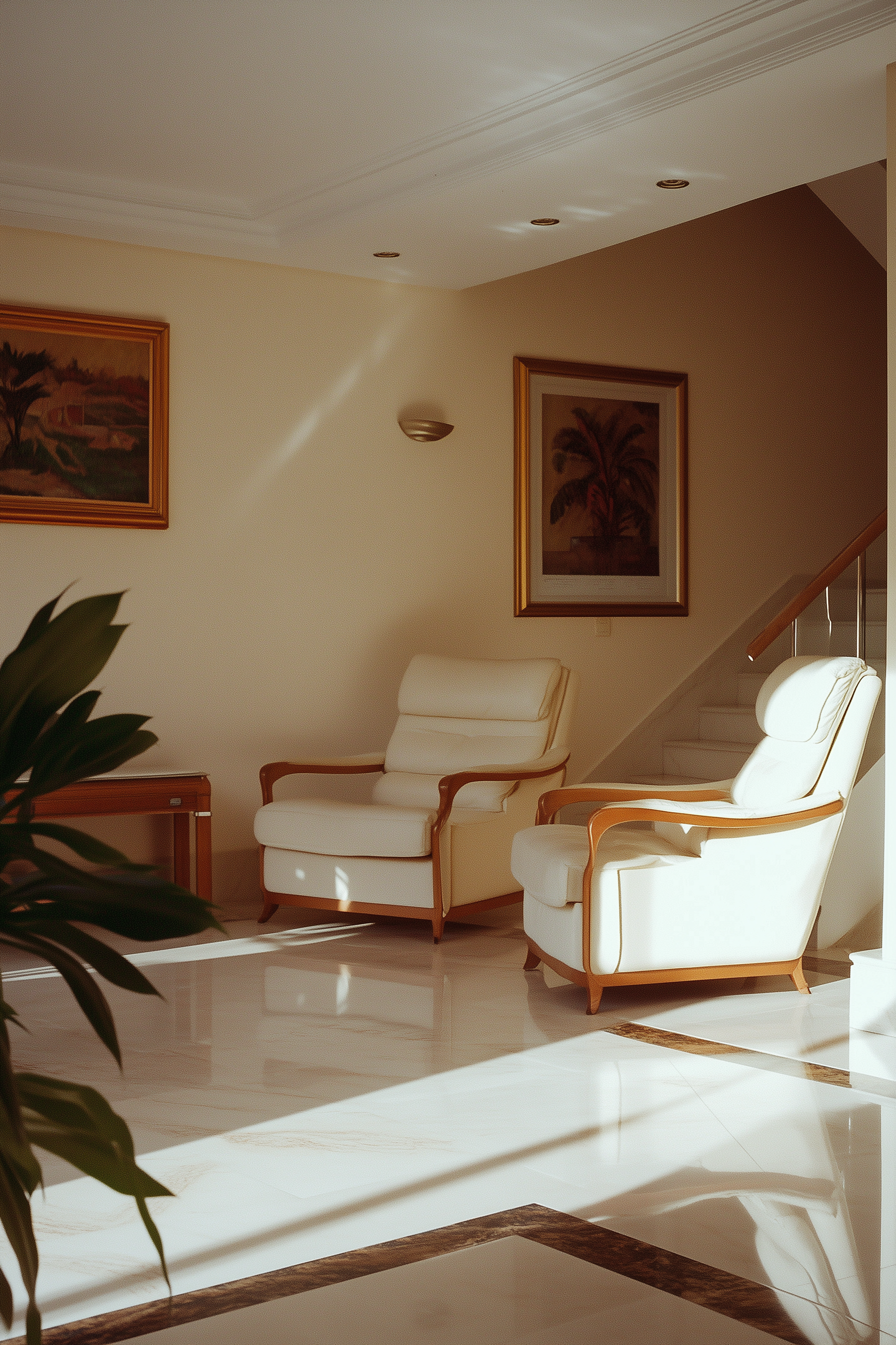 Elegant Interior with Armchairs Photo on Lummi
