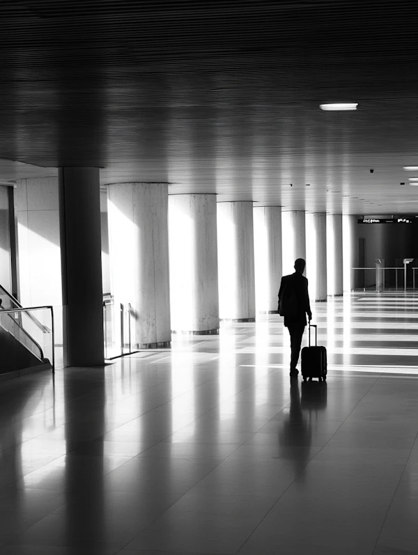 Traveler in Terminal