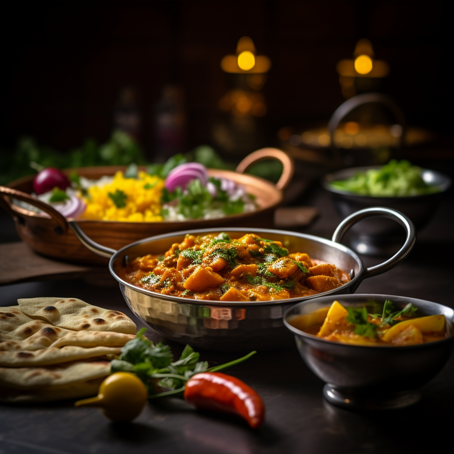 Elegant Indian Feast Showcase