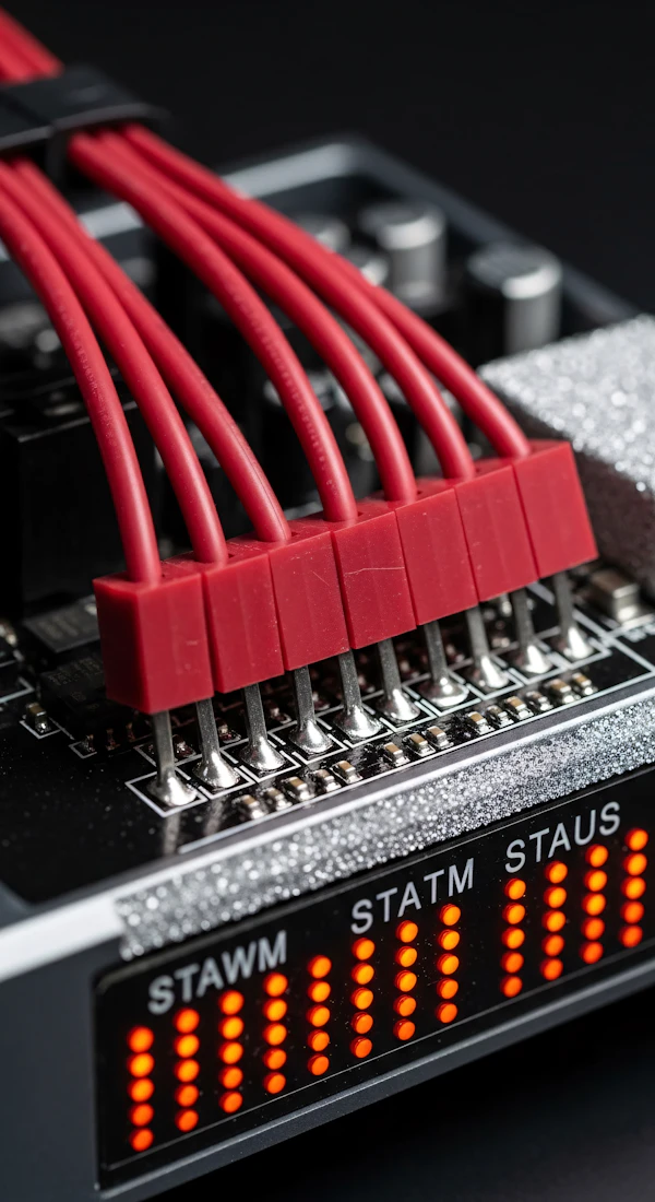 Circuit Board Close-Up