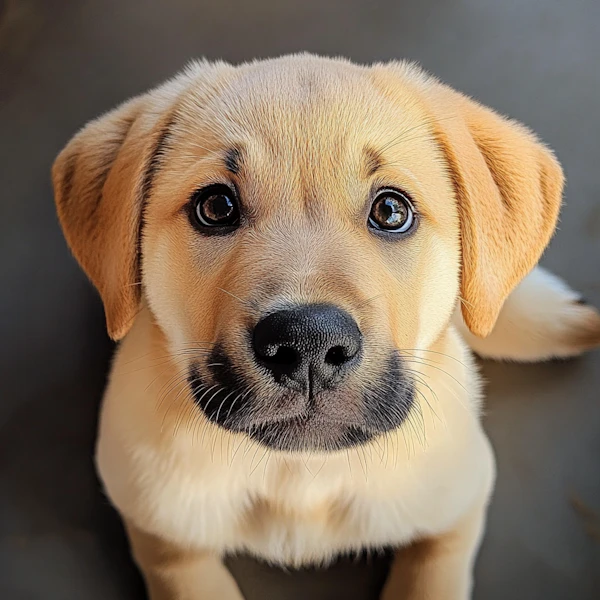 Adorable Puppy Close-Up