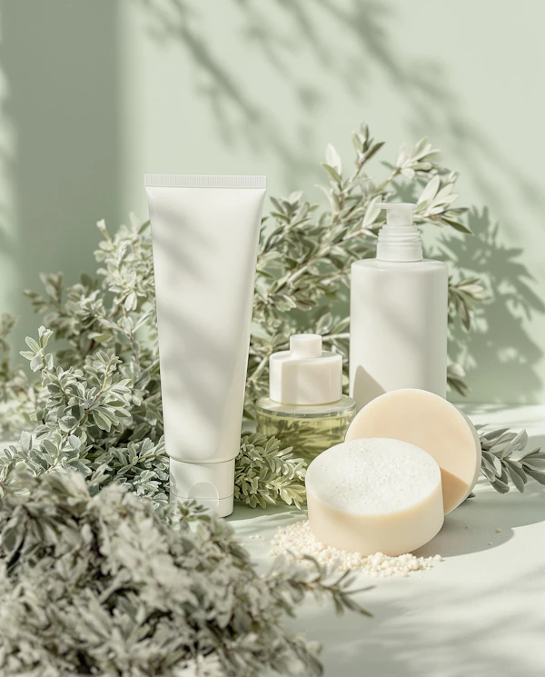 Natural Skincare Layout