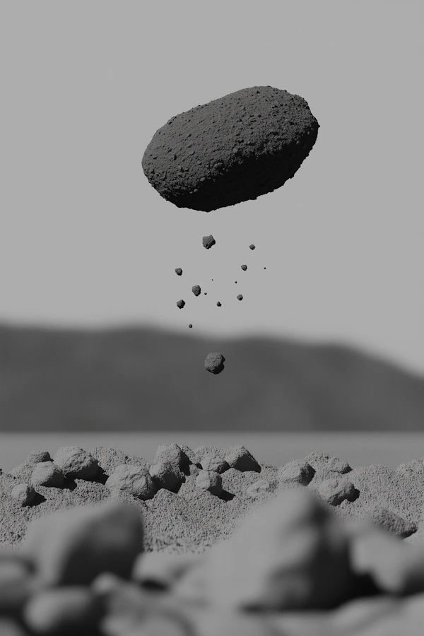 Floating Rock Surrealism