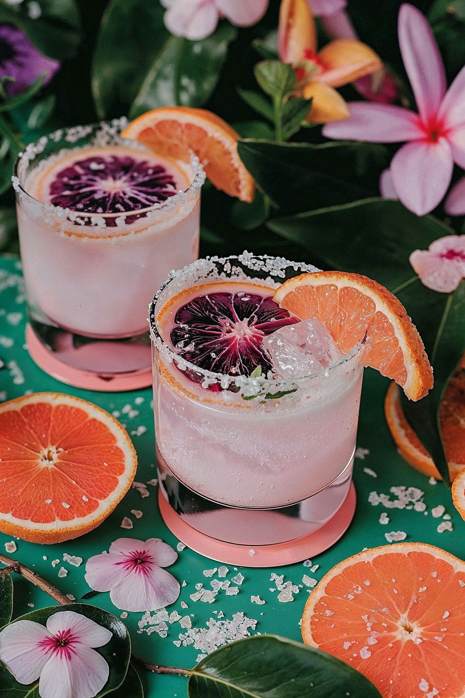 Tropical Elegance in Cocktails